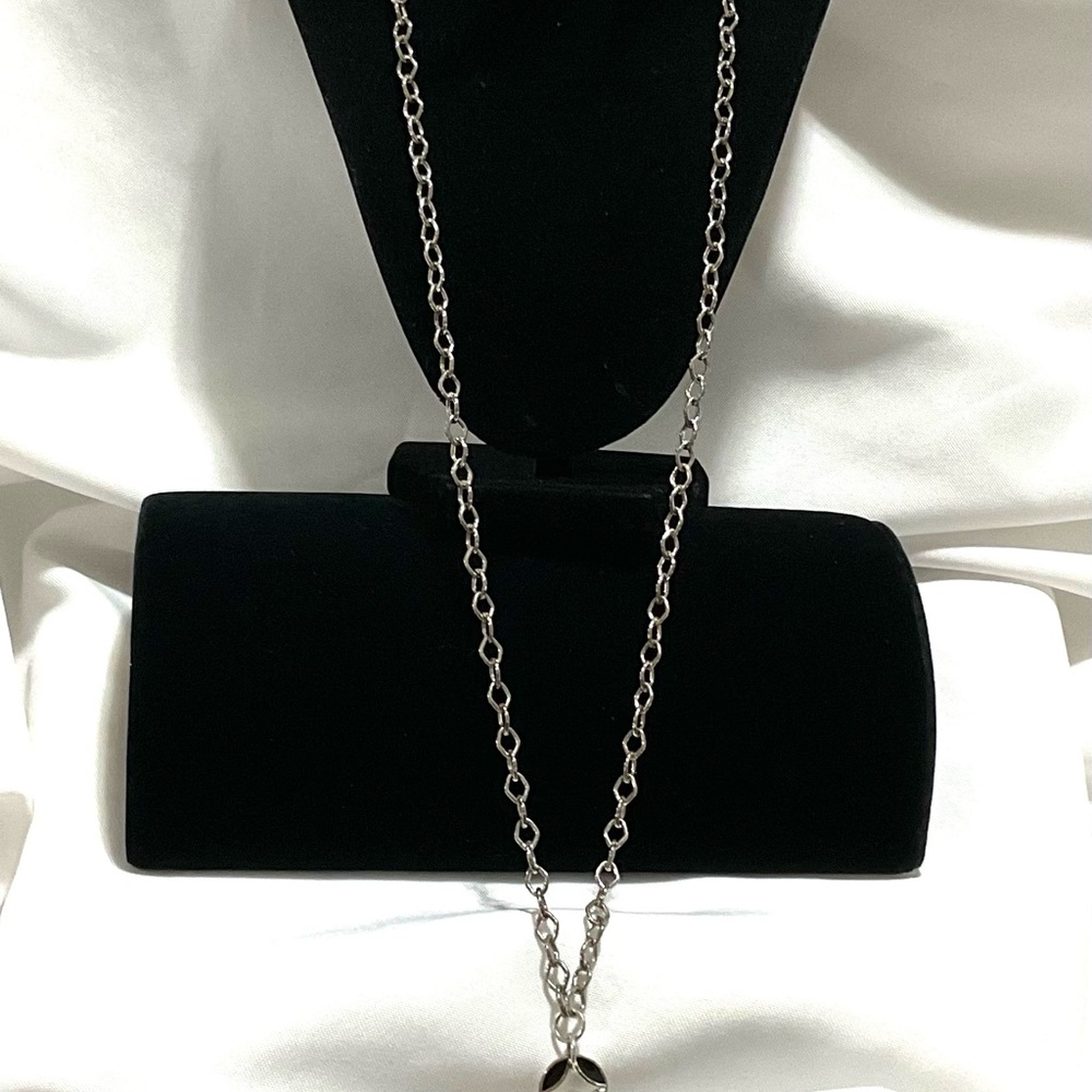 Heavy Premier Designs Silver Tone Chain with Pendant - Picture 6 of 6